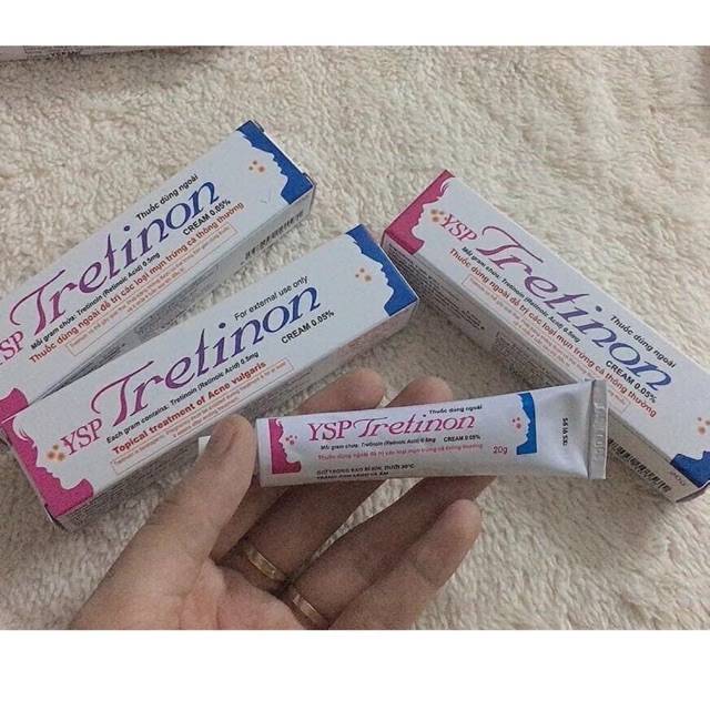 Kem bôi YSP TRETINON CREAM 0.05 % 20g