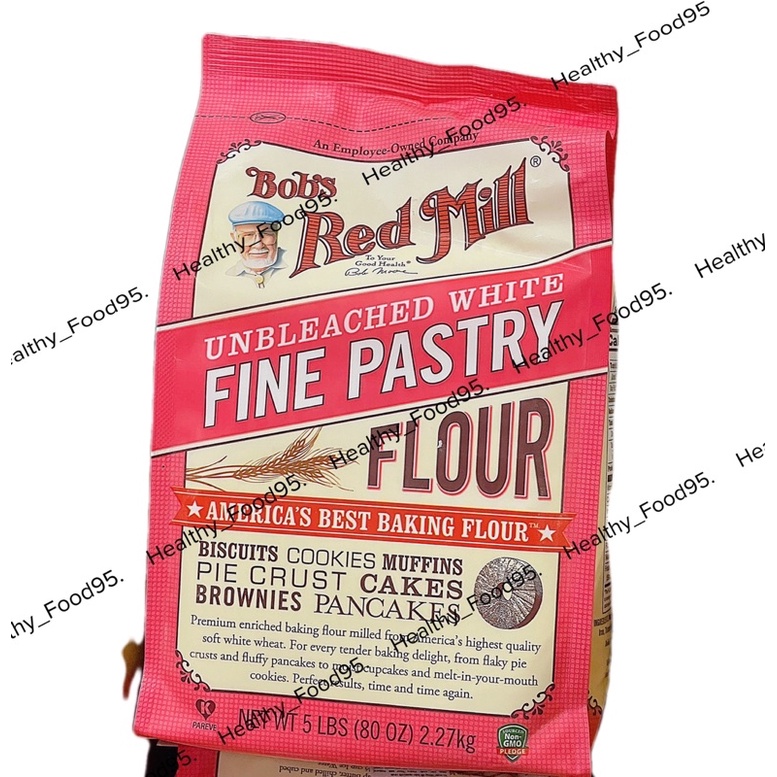 BỘT MÌ MỀM KO TẨY TRẮNG BOB’S RED MILL ( 2,27 kg)