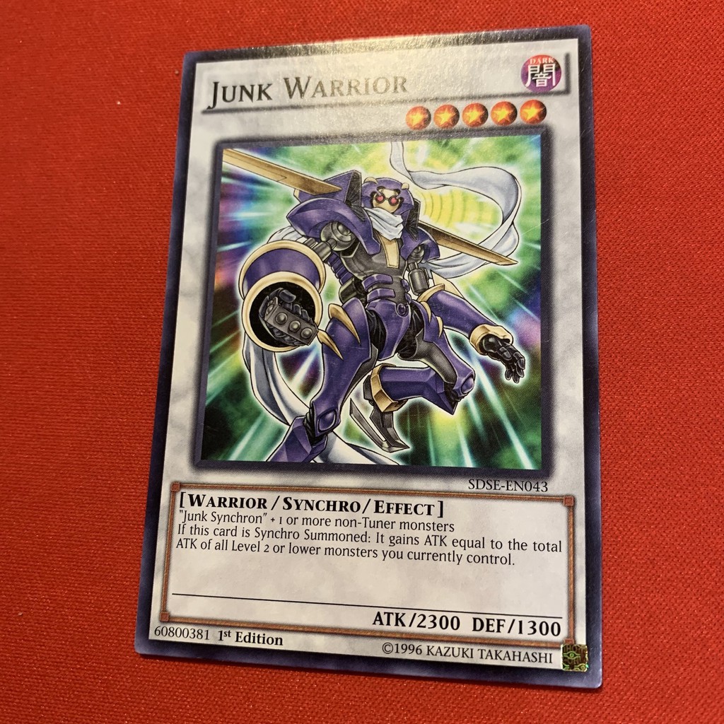 Thẻ Bài Yugioh Chính Hãng] Junk Warrior