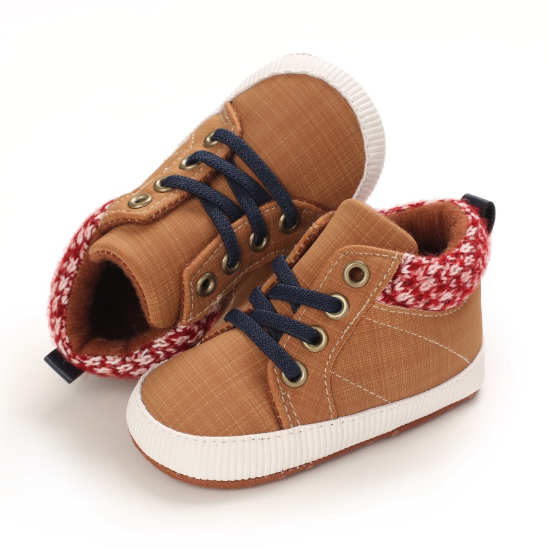 Giày Sneaker Đế Mềm Chống Trượt Cho Bé Từ 0-18 Tháng Tuổi