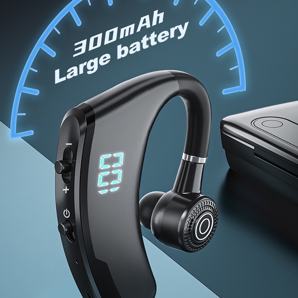 Tai Nghe Bluetooth V5.2 Không Dây V9 V9s Chống Ồn Tai Nghe Màn Hình Hiển Thị Led