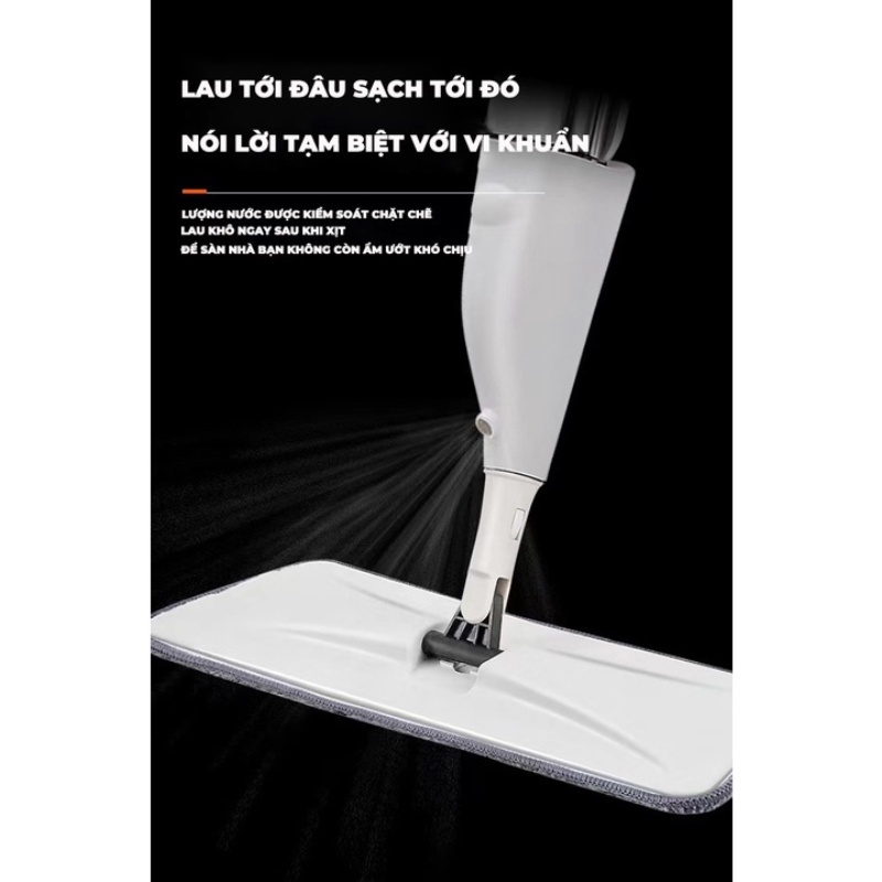 Cây Lau Nhà Đa Năng Thông Minh 2 in 1 Có Bình Xịt Nước Tự động 88326 Tổng Kho Sỉ VP88