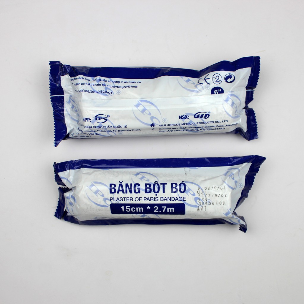 Băng bột bó thạch cao IPC