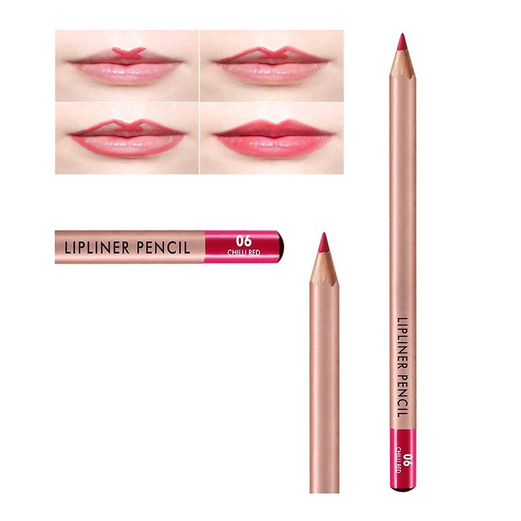 Chì Kẻ Viền Môi Vacosi Lipliner Pencil 3g