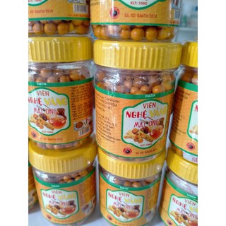 VIÊN NGHỆ VÀNG MẬT ONG Chai 100 g