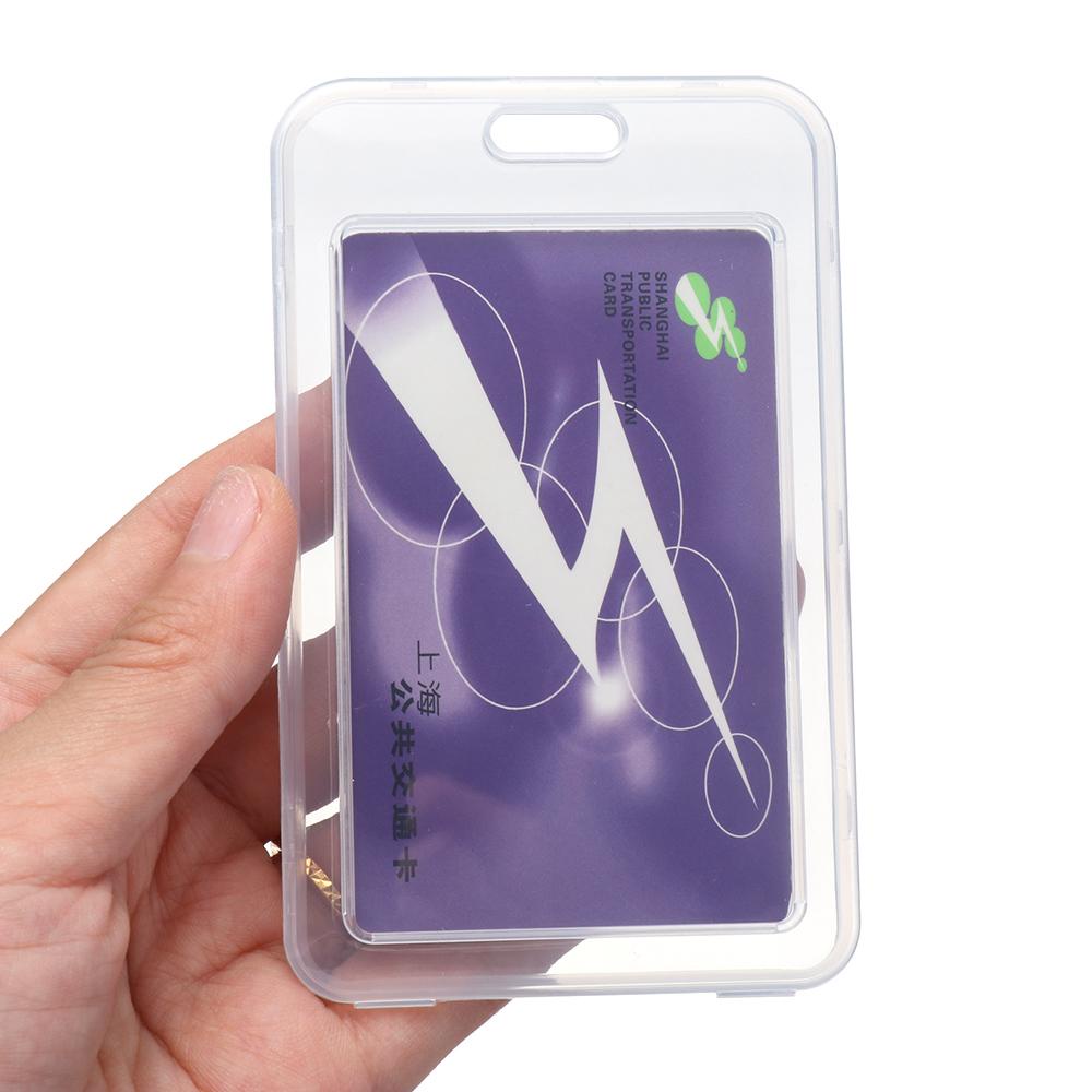 UUMIR Set 10 Vỏ Bọc Thẻ Đi Xe Buýt / Bóng Rổ Bằng Nhựa Trong Suốt