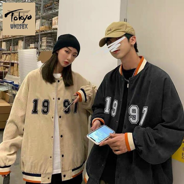 Áo khoác Bomber nhung UNISEX cho nam và nữ.