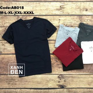 Áo thun nam cổ tim body