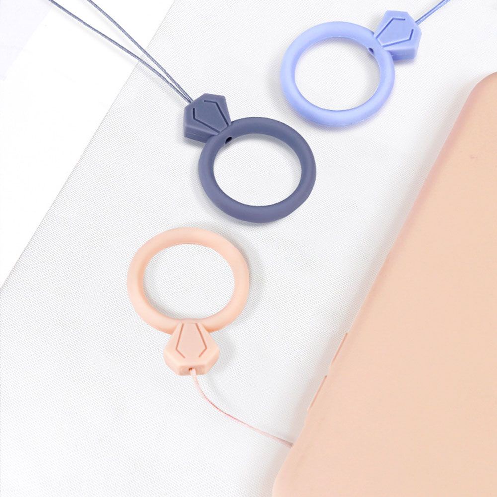 Dây Đeo Điện Thoại/Chìa Khóa/Điện Thoại Bằng Silicon Chống Rơi Vỡ