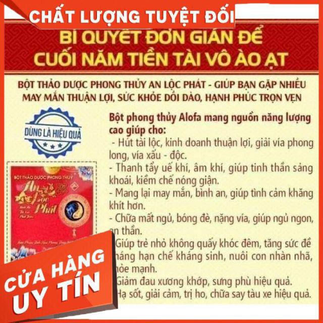 BỘT THẢO DƯỢC PHONG THỦY ALOFA (1 HỘP 40 GÓI) | BigBuy360 - bigbuy360.vn