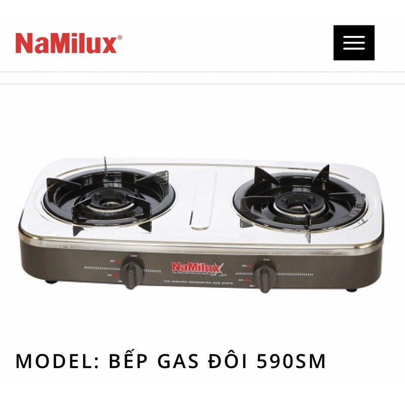 BẾP GAS ĐÔI NAMILUX 590🔥🔥🔥ship siêu tốc Đà Nẵng