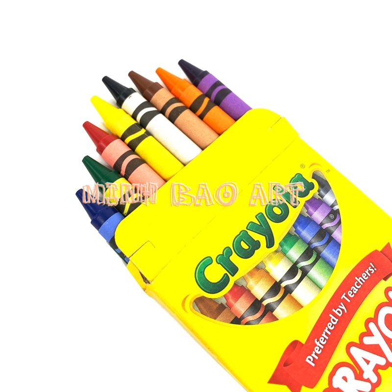 BÚT SÁP MÀU CRAYOLA 8/16/24 MÀU