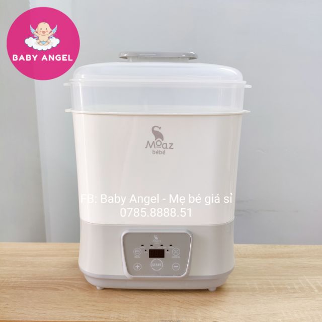 MÁY TIỆT TRÙNG HƠI NƯỚC SẤY KHÔ Moaz Bebe THÔNG MINH MB011