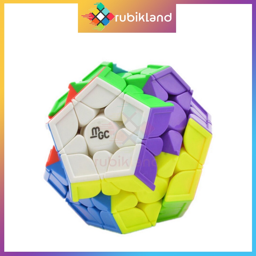 Rubik Megaminx MGC YJ Megaminx M Đồ Chơi Trí Tuệ Rubic Biến Thể 12 Mặt Có Nam Châm