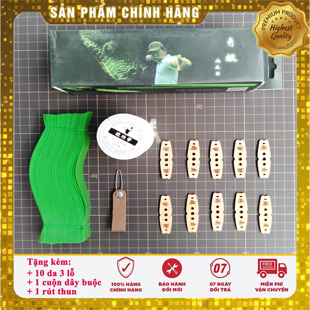 [VIP] NỬA MÉT THUN QUỶ XANH CHÍNH HÃNG CẮT THEO YÊU CẦU - TẶNG KÈM 10 DA, 1 CUỘN DÂY BUỘC, 1 RÚT THUN