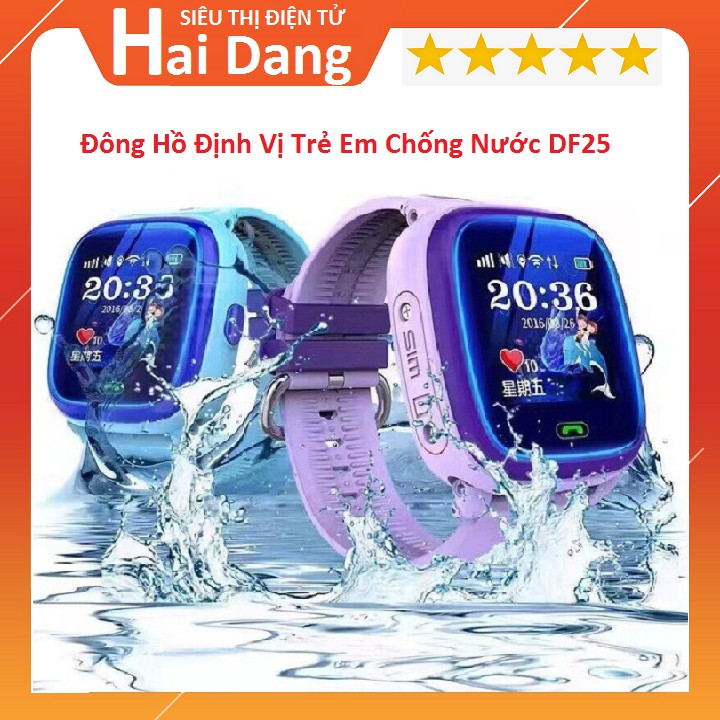 Đông Hồ Định Vị Trẻ Em Chống Nước DF25