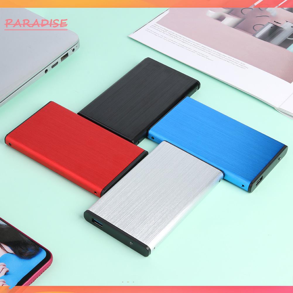 Hộp Đựng Ổ Cứng Ngoài Bằng Hợp Kim Nhôm 6gbps 2.5 Inch Hdd Ssd Kết Nối Usb 3.0 Ốp