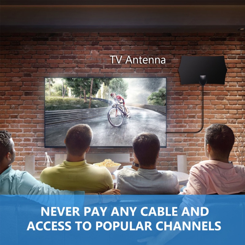 Ăng Ten Khuếch Đại Tín Hiệu Kỹ Thuật Số Cho TV Thông Minh 13ft
