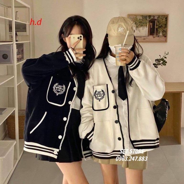 Áo cadigan nữ, áo khoác nữ đẹp kiểu Quốc chỉ còn đen | BigBuy360 - bigbuy360.vn