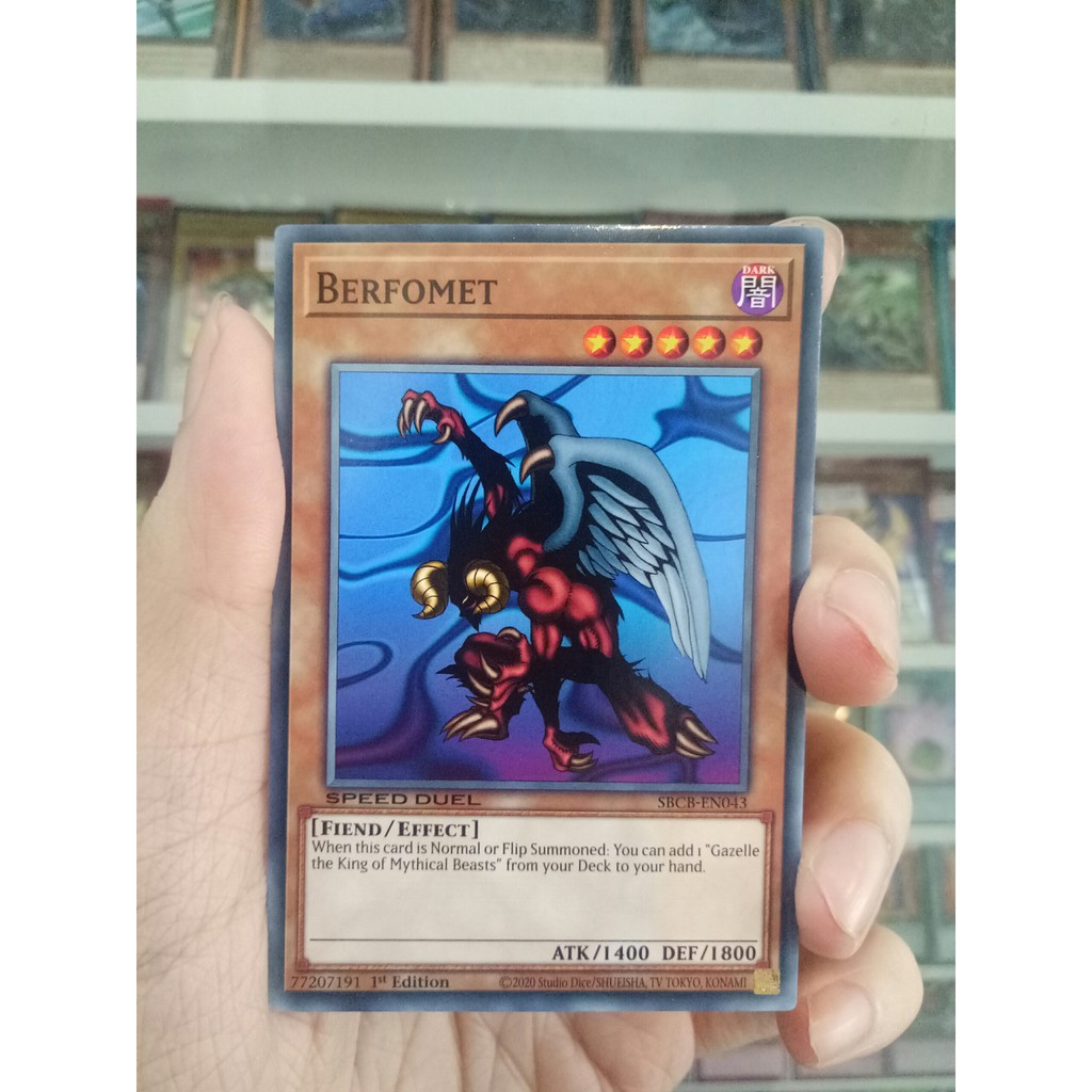 Thẻ Bài Lẻ YugiOh! Mã SBCB-EN043 - Berfomet - Common - 1st Edition