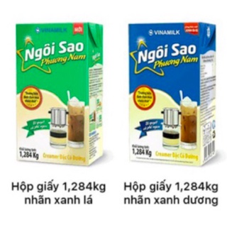 HỘP SỮA ĐẶC 1,284KG CÓ ĐƯỜNG VINAMILK NGÔI SAO PHƯƠNG NAM (1 hộp giấy x 1,284gr)