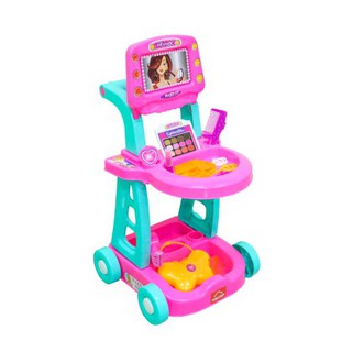 Xe đẩy lưu động chứa dụng cụ trang điểm