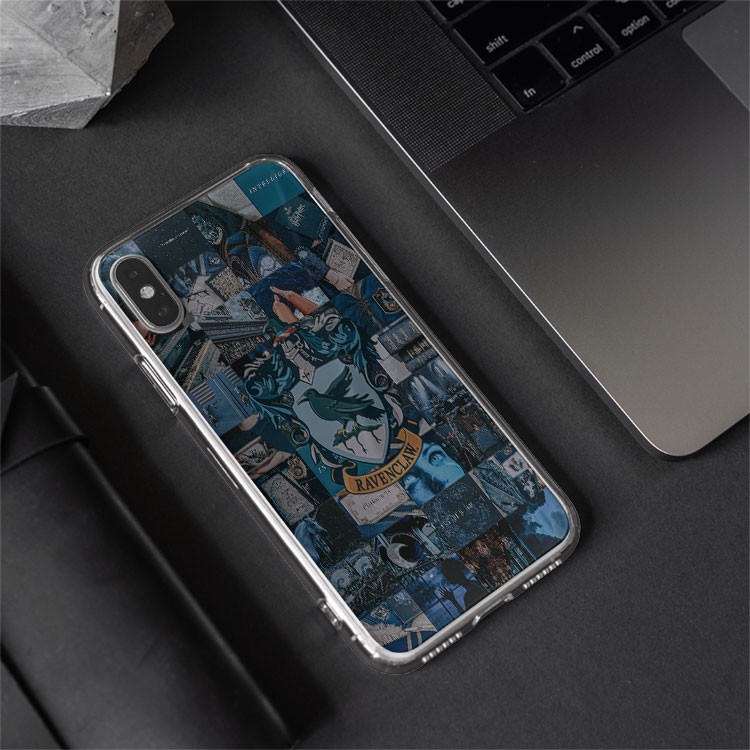 Ốp Lưng RAVENCLAW Harry Potter những người yêu màu xanh cho Iphone 5 6 7 8 Plus 11 12 Pro Max X Xr PAP20210329