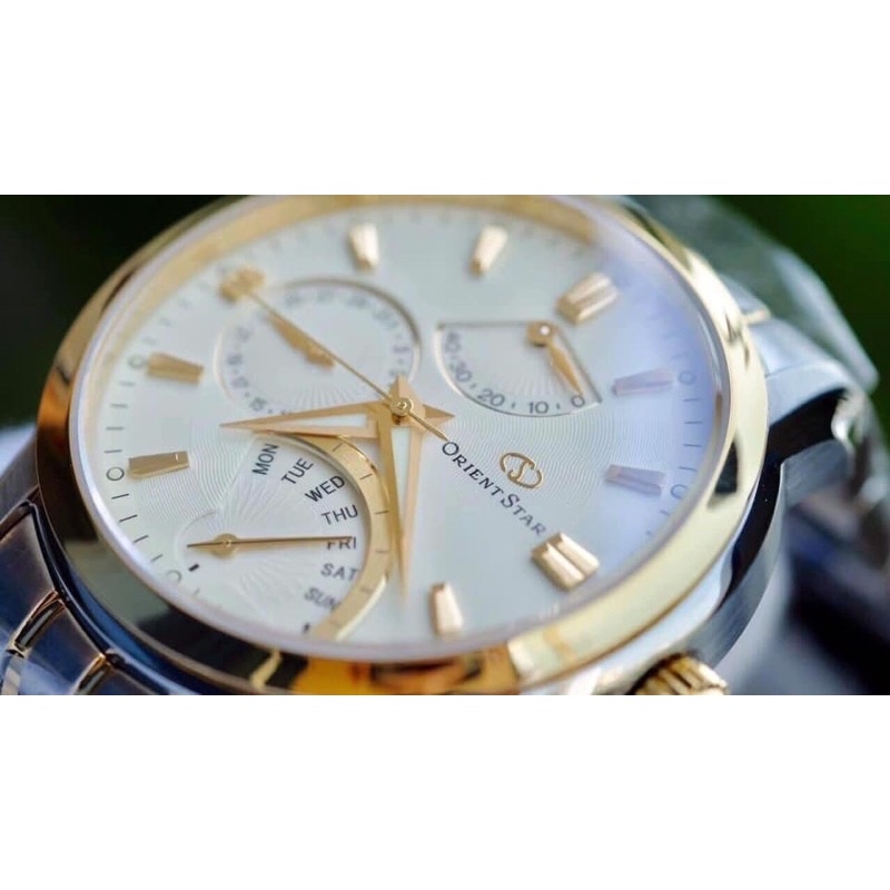 ĐỒNG HỒ NAM CHÍNH HÃNG ORIENT STAR SDE00001W0 Retrograde DemiGold Automatic