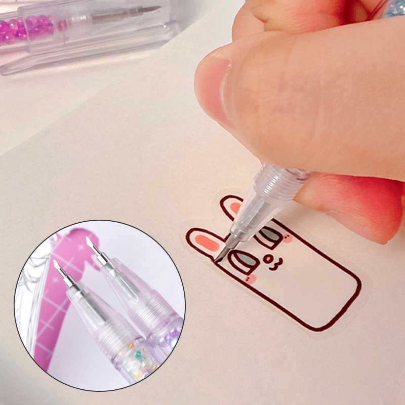 Dao Cắt Giấy Hình Cây Bút Dễ Thương