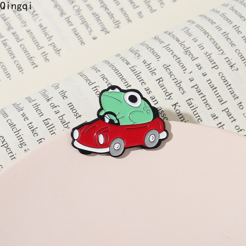 Ghim cài áo MISS ZOE hình ếch hoạt hình vui nhộn dễ thương cho bé