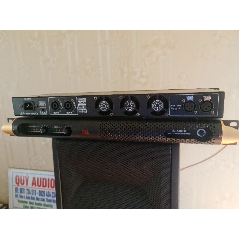 Cục đẩy  JBL 1u 500w × 2 kênh
