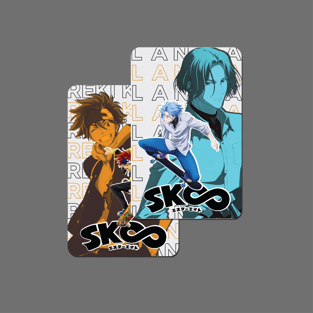 Thẻ Card Bo Góc Anime SK8 the Infinity Vol. I - Giấy Bìa Cứng - Có Màng Cán