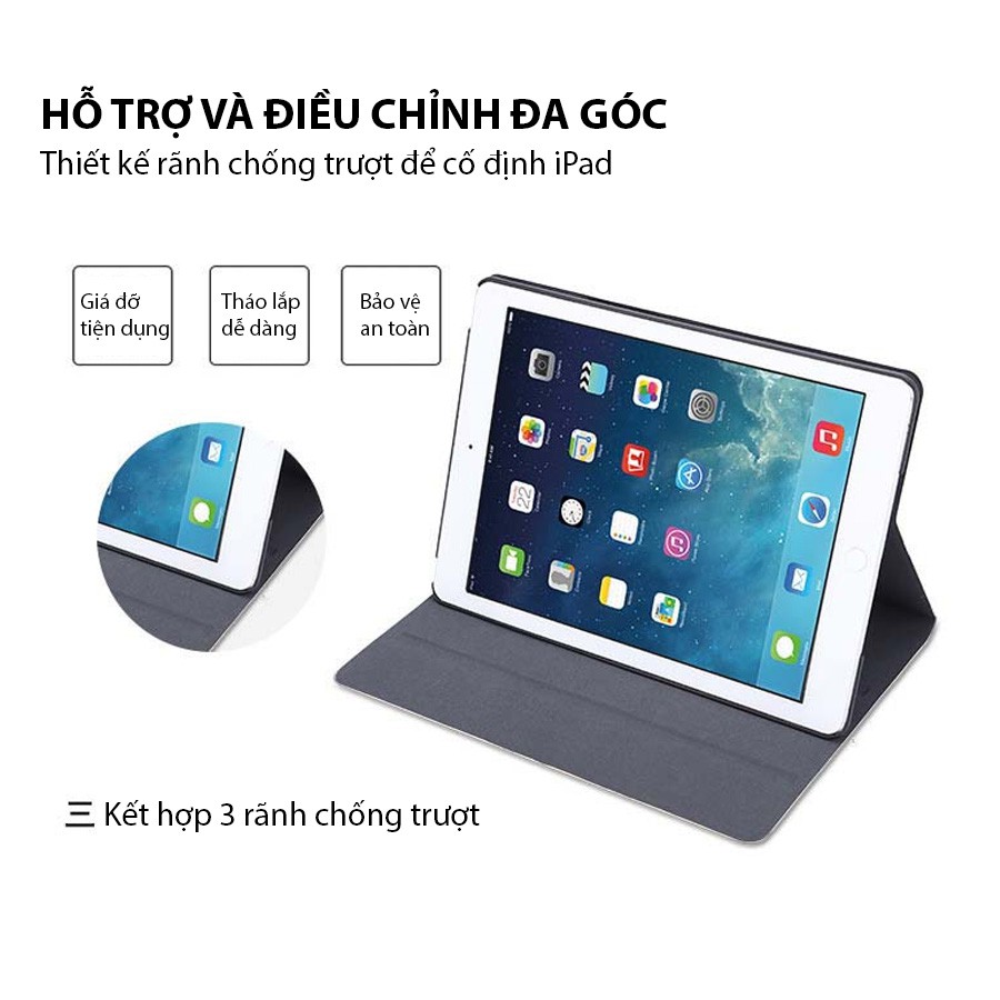 [HOT TREND] Ốp iPad,Bao Da iPad Họa Tiết Ô Vuông (P8)