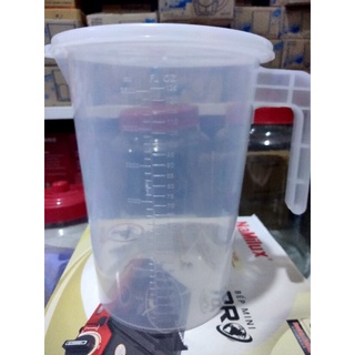 Ca đong nhựa chia vạch có nắp dung tích 2500,3500ml