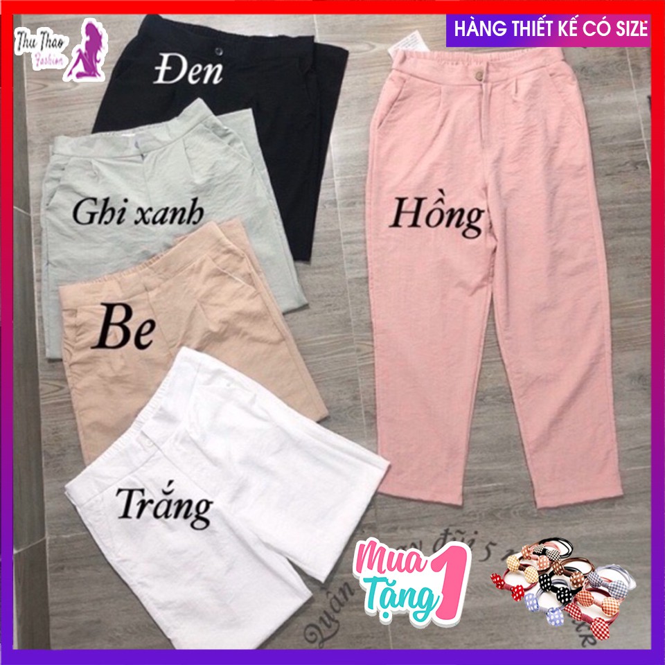 [Quần Baggy Đũi Học Sinh Vải Mềm Mát Cạp Chun Sau] Khóa Trước.