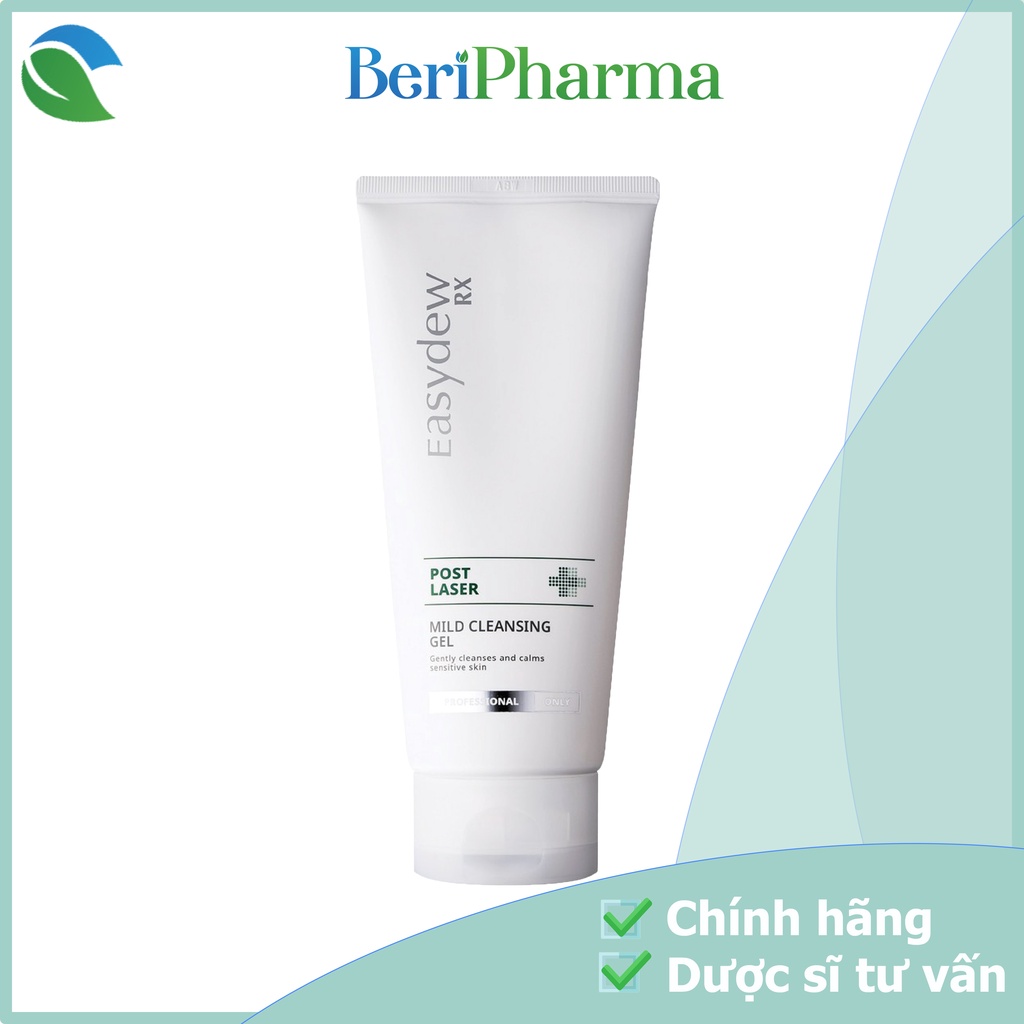 ✅ Easydew Sữa Rửa Mặt Dạng Gel Dịu Nhẹ Dành Cho Da Nhạy Cảm, Sau Laser Post Laser Mild Cleansing Gel 150ml