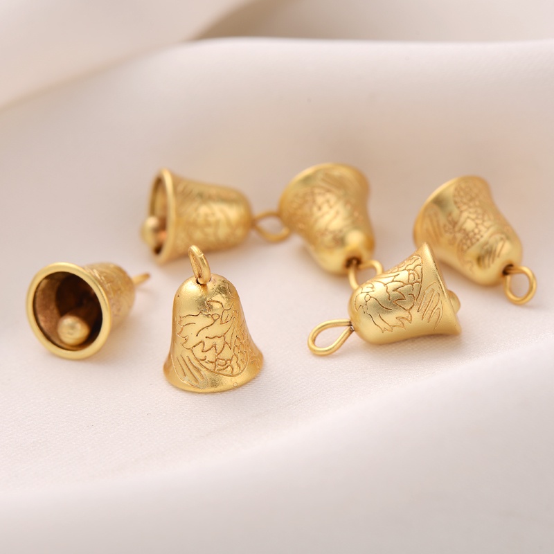 Chuông Đồng 18K Nhiều Màu Sắc Dùng Làm Trang Sức Thủ Công diy