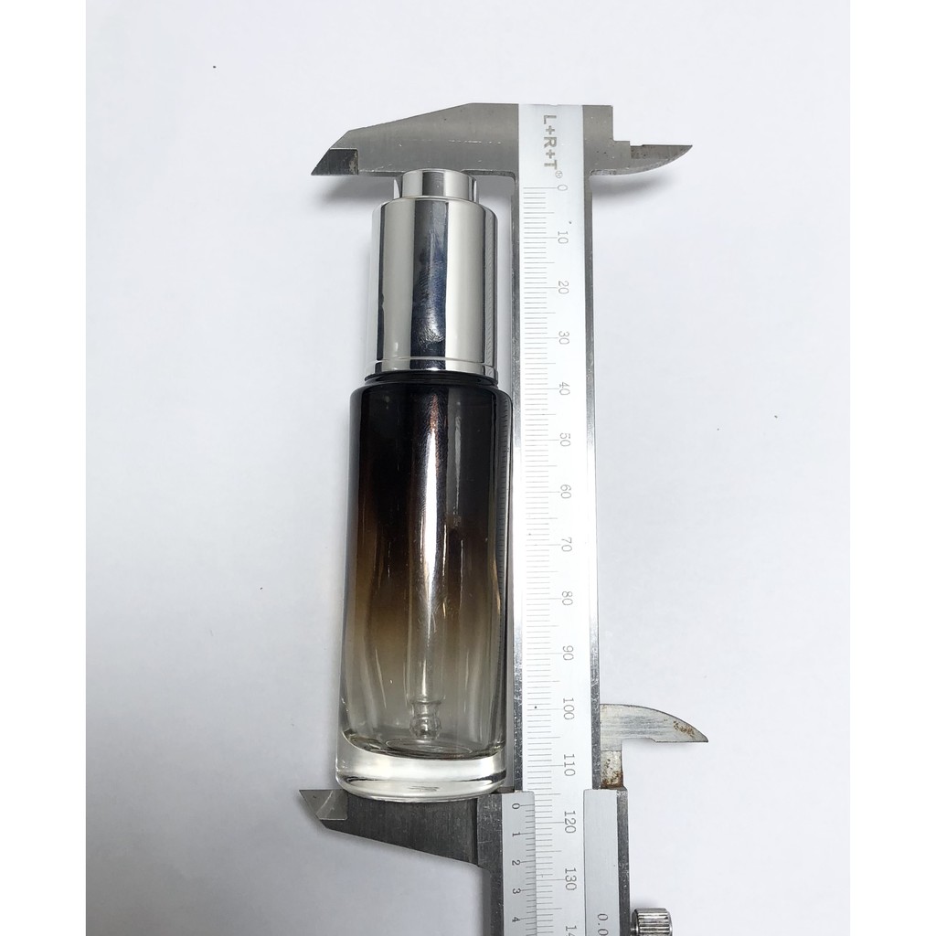 VỎ CHAI SERUM 30ML NHẤN XANH, NÂU