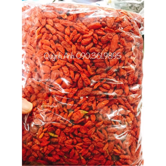 Hạt câu kỷ tử chua sấy khô hàng đẹp gói 1kg