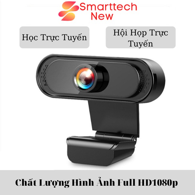 Webcam Máy Tính Laptop Có Mic Full HD 1080 Dùng Cho Máy Tính Gaming Học Online