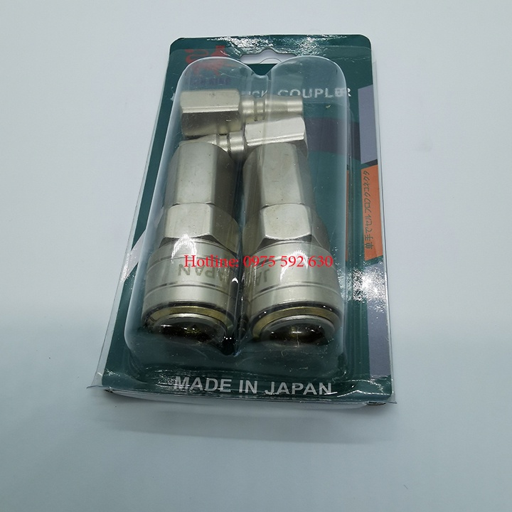 Khớp nối nhanh japan tự động ren ngoài 21mm