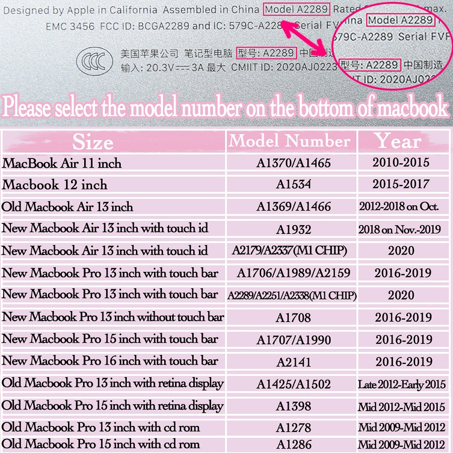 Ốp và tấm phủ bàn phím màu gradient cho Macbook Air Pro 11.6 12 13.3 15.4 16 2020 M1 A2337 A2338 A2289 A22179 (bán lẻ) | BigBuy360 - bigbuy360.vn