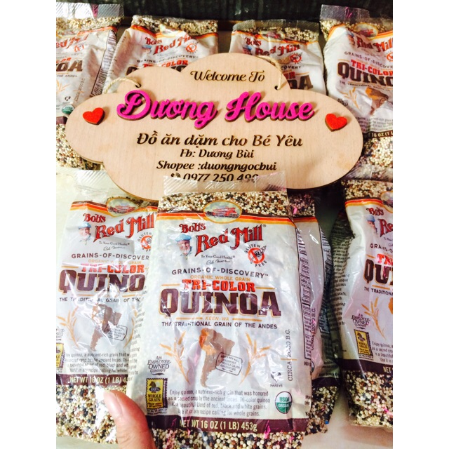 QUINOA- DIÊM MẠCH  3 màu date 2021mới