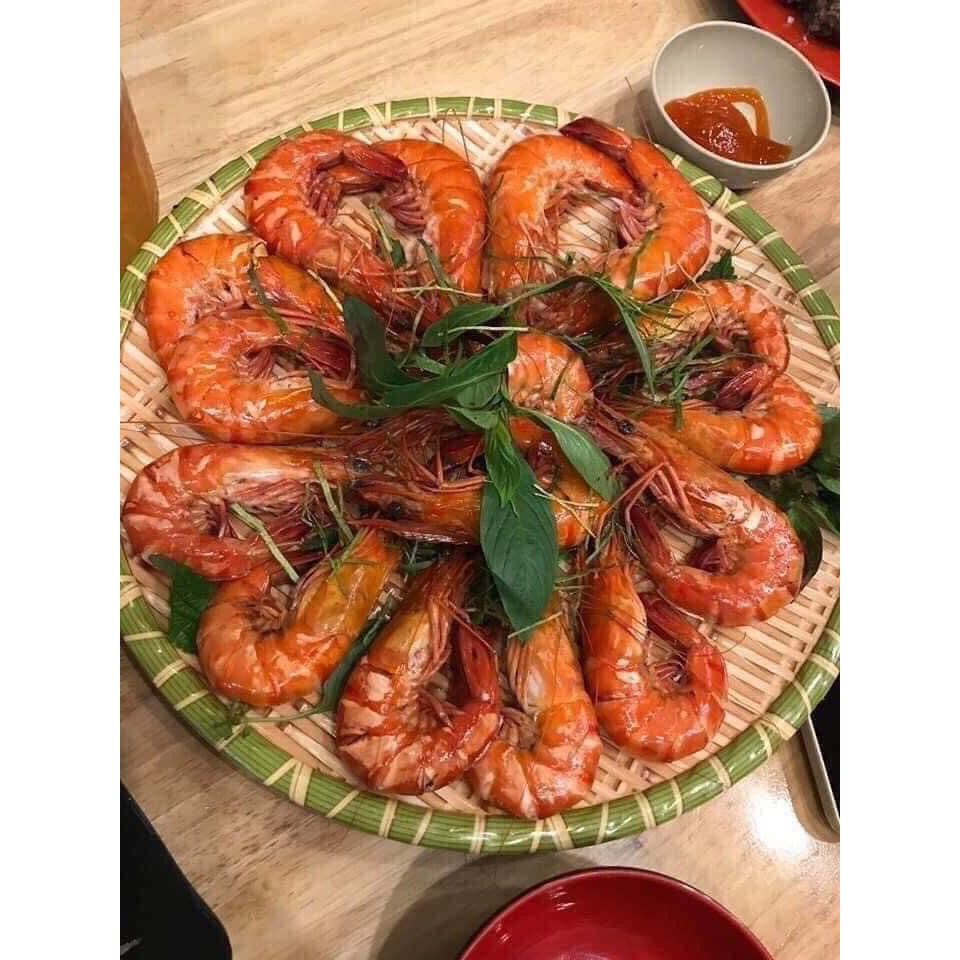 (SBFoods-CHUYÊN SỈ) Tôm sú xuất khẩu hộp 20 con,thịt ngọt chắc