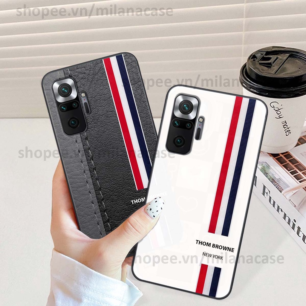 Ốp Xiaomi Redmi Note 10 / Note 10 Pro in hình các thương hiệu nổi tiếng trẻ trung thể thao cá tính