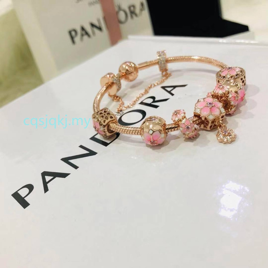 PANDORA Vòng Tay Mạ Bạc S925 Thời Trang Asad6546420356Ds Asadsom