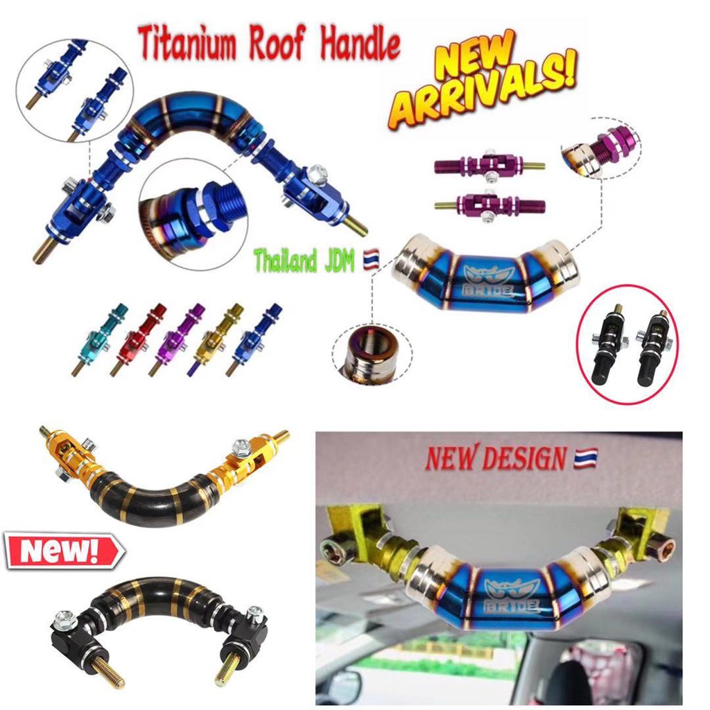 Car Grib Handle / Roof Handle Titanium Blue hilux revo vigo isuzu d-max triton wira hiace ford ranger vellfire bt50 lori