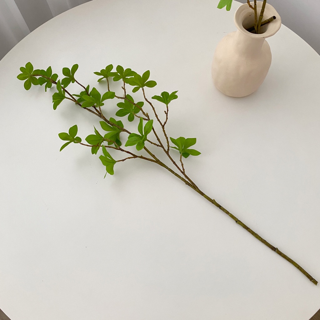 Cành Thạch Nam Giả Dài 66cm, Cành Cây Màu Xanh Trang Trí Cắm Bình Hoa Cao Cổ BlueBell