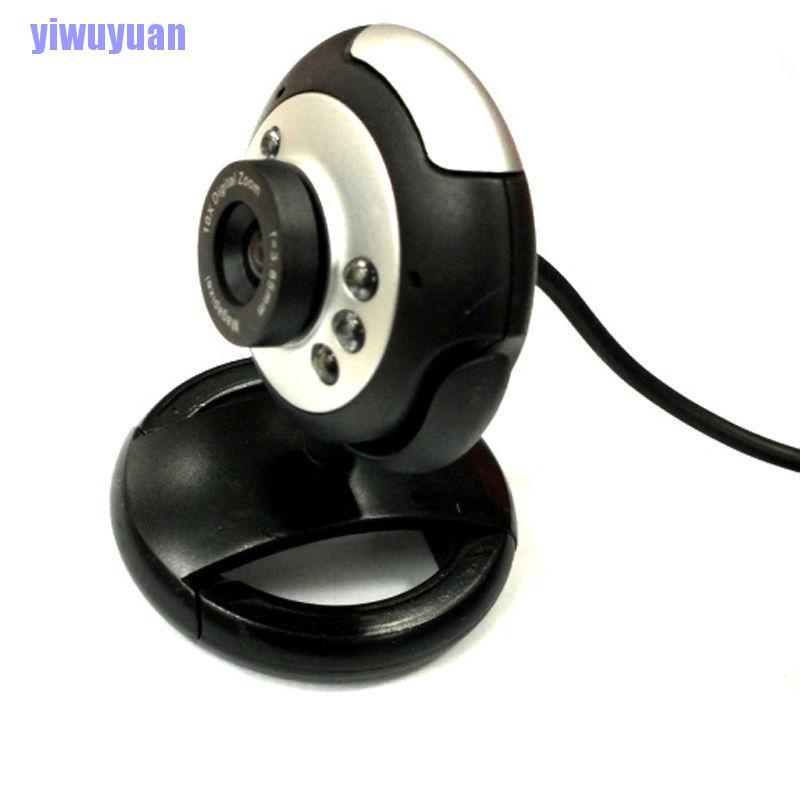 Webcam 6 Bóng Led Hd Usb 2.0 50.0m Kèm Mic Cho Máy Tính | BigBuy360 - bigbuy360.vn