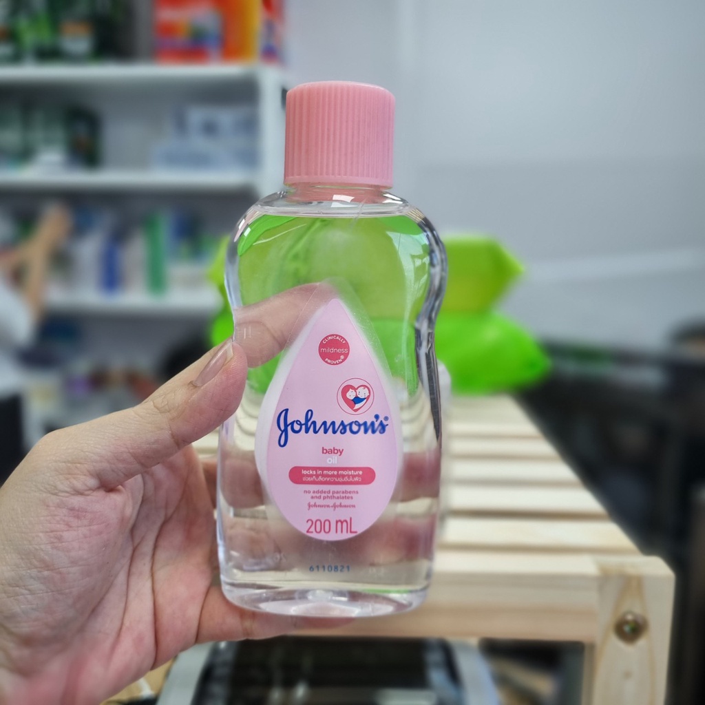 Dầu xoa bóp ,Massage cho bé JOHNSON Baby Oil 200ml - 50ml